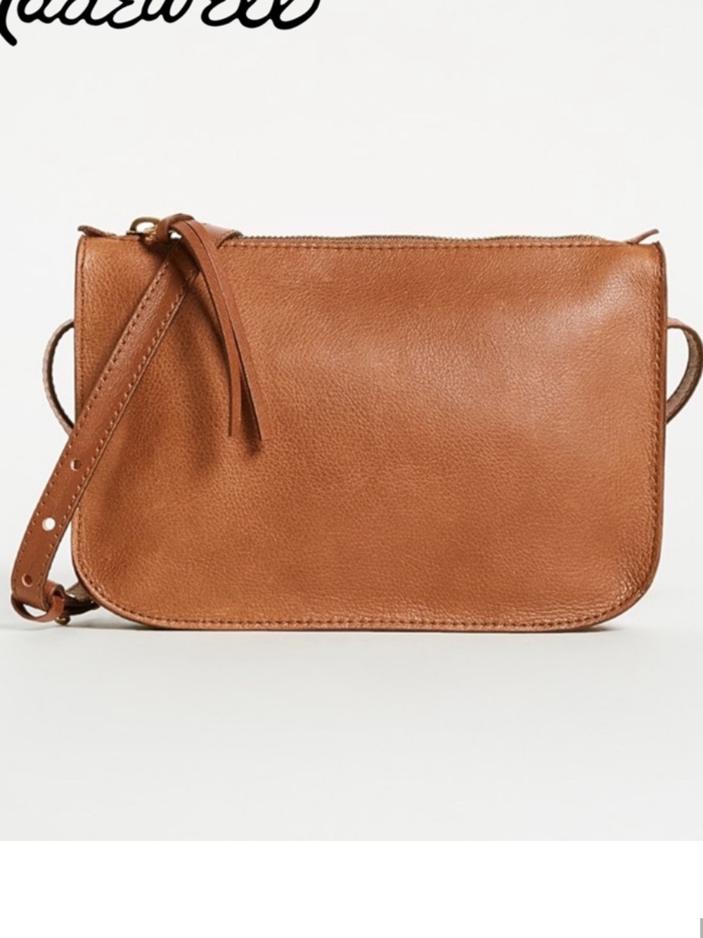 Madewell The Simple Crossbody Bag in English Saddle